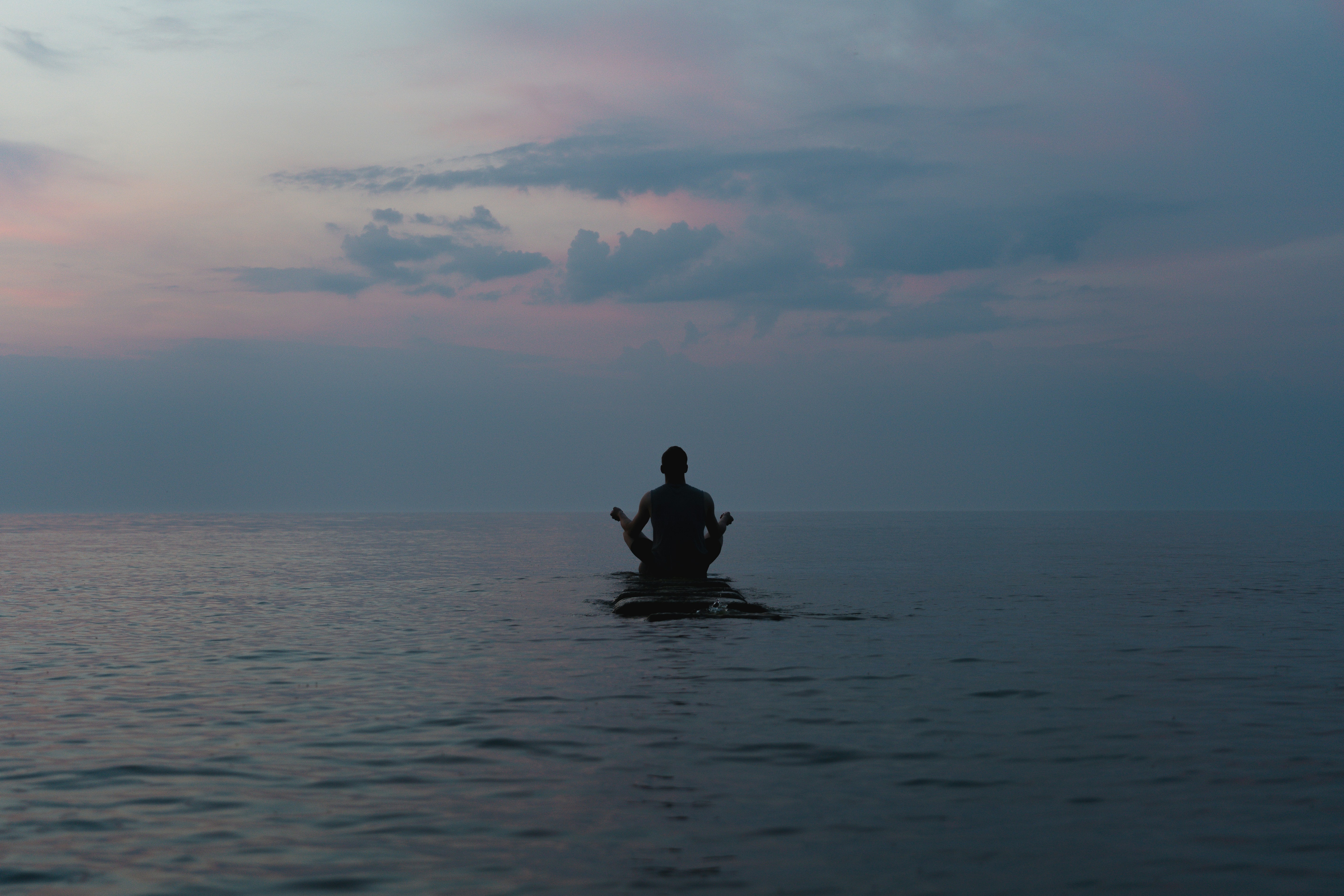 Meditation by the lake
